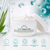 Crema Viso Anti-Age con Acido Ialuronico 50 ml PURA - texture e ingredienti attivi