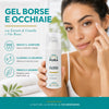 Gel Borse e Occhiaie 50 ml PURA - applicazione contorno occhi