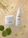 Crema Viso Nutriente AHA e Gel Borse e Occhiaie PURA, i due prodotti della routine Viso Perfetto